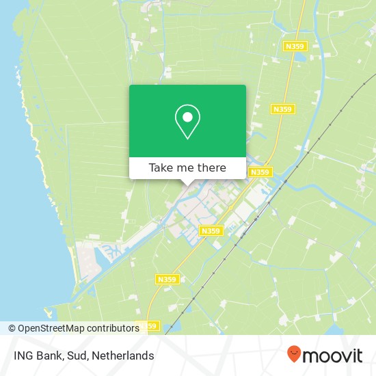 ING Bank, Sud map