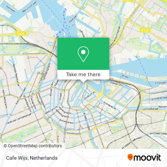 Cafe Wijs map