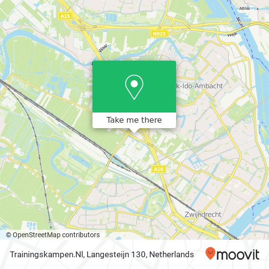 Trainingskampen.Nl, Langesteijn 130 Karte