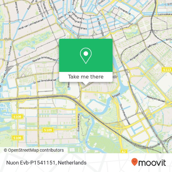 Nuon Evb-P1541151 map