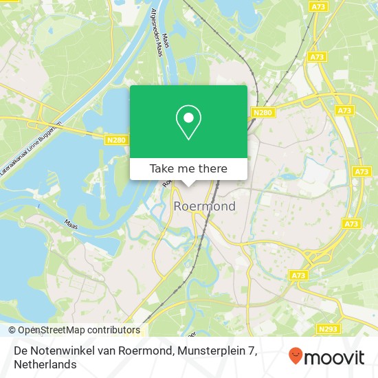 De Notenwinkel van Roermond, Munsterplein 7 map