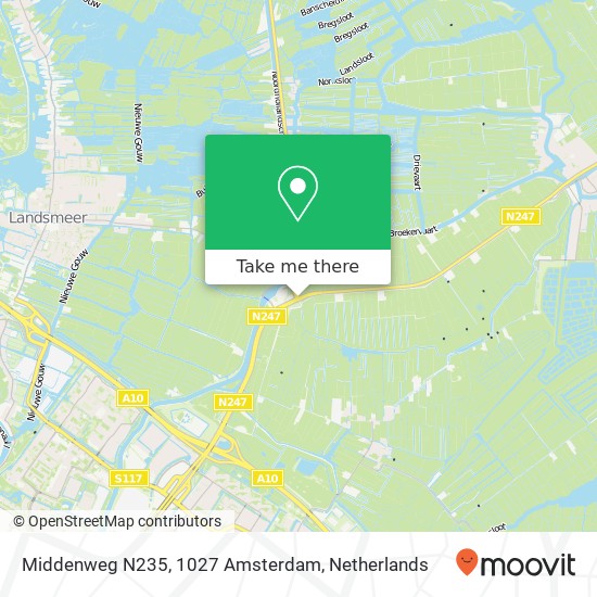 Middenweg N235, 1027 Amsterdam map