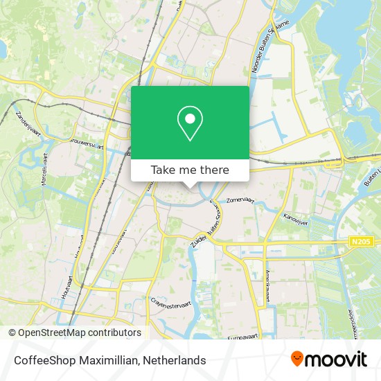 CoffeeShop Maximillian map