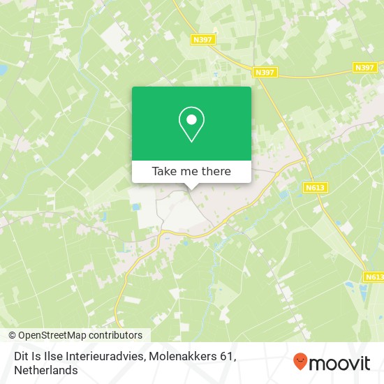 Dit Is Ilse Interieuradvies, Molenakkers 61 map