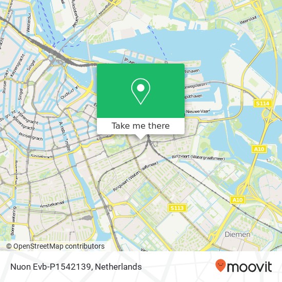 Nuon Evb-P1542139 map