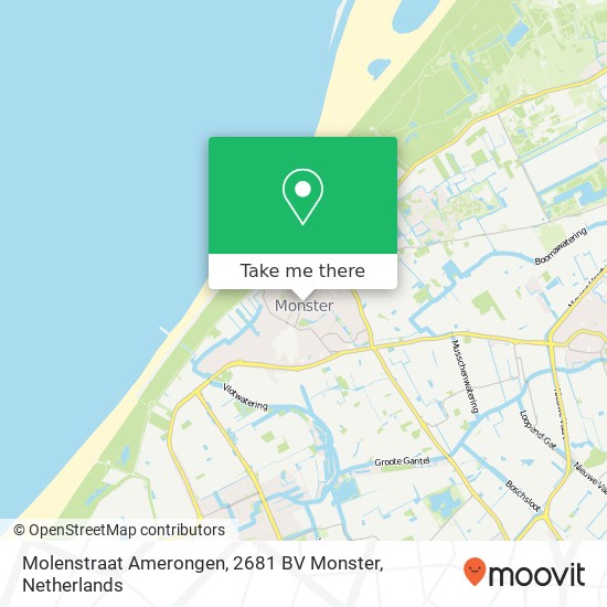 Molenstraat Amerongen, 2681 BV Monster map