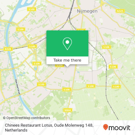 Chinees Restaurant Lotus, Oude Molenweg 148 map