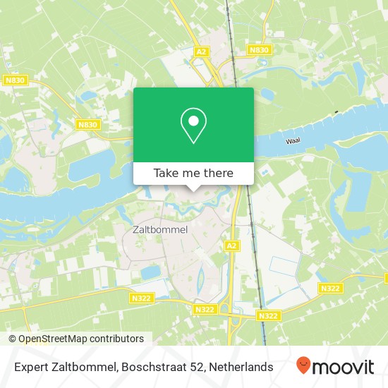 Expert Zaltbommel, Boschstraat 52 map