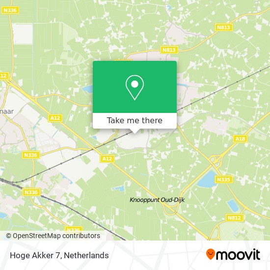 Hoge Akker 7 map