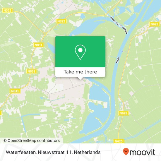 Waterfeesten, Nieuwstraat 11 map