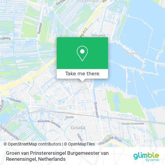 Groen van Prinsterersingel Burgemeester van Reenensingel map