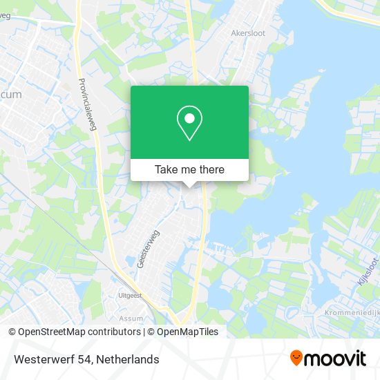 Westerwerf 54 map