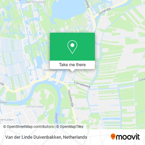 Van der Linde Duivenbakken map