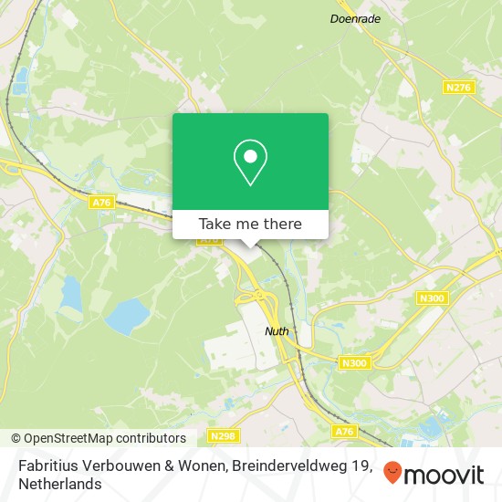 Fabritius Verbouwen & Wonen, Breinderveldweg 19 Karte
