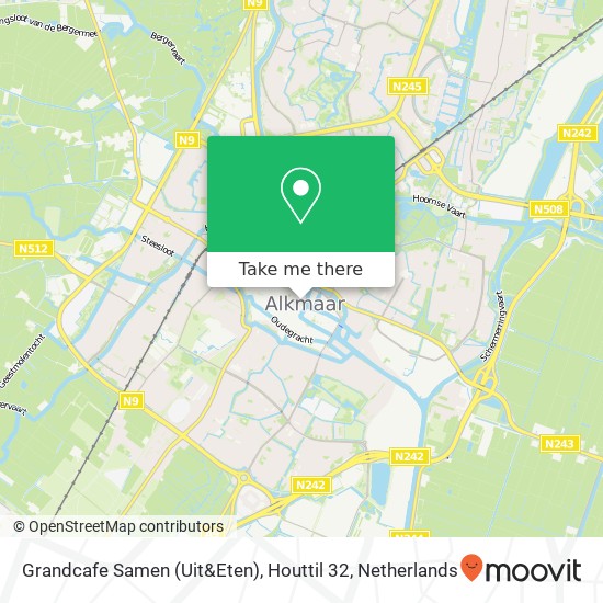 Grandcafe Samen (Uit&Eten), Houttil 32 Karte