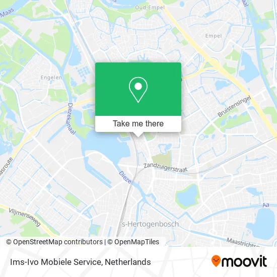 Ims-Ivo Mobiele Service map