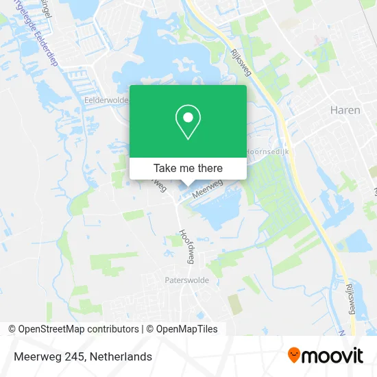 Meerweg 245 map