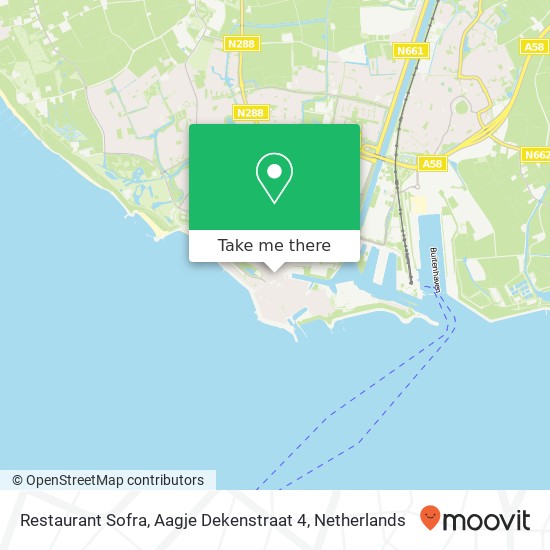 Restaurant Sofra, Aagje Dekenstraat 4 map