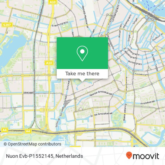 Nuon Evb-P1552145 map