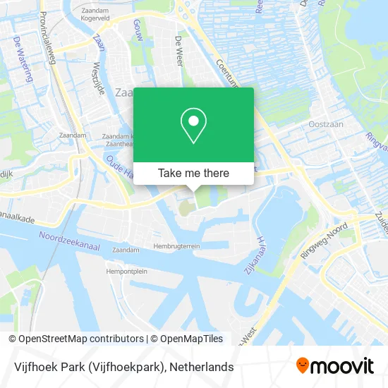 Vijfhoek Park (Vijfhoekpark) map