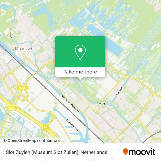 Slot Zuylen (Museum Slot Zuilen) Karte