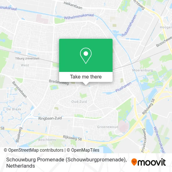 Schouwburg Promenade (Schouwburgpromenade) map