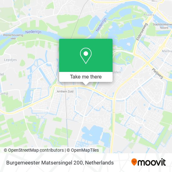 Burgemeester Matsersingel 200 map
