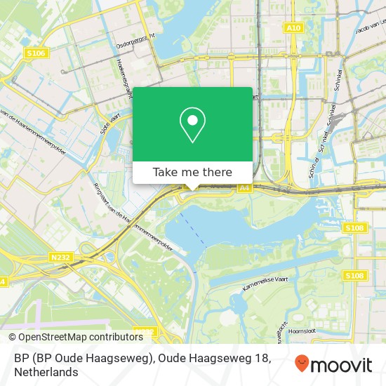 BP (BP Oude Haagseweg), Oude Haagseweg 18 Karte