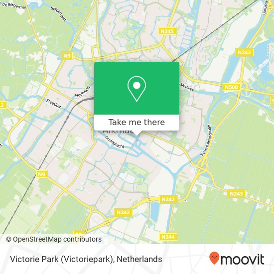 Victorie Park (Victoriepark) map