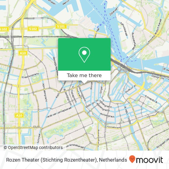 Rozen Theater (Stichting Rozentheater) Karte