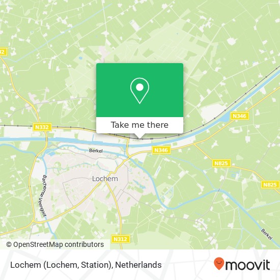 Lochem (Lochem, Station) Karte