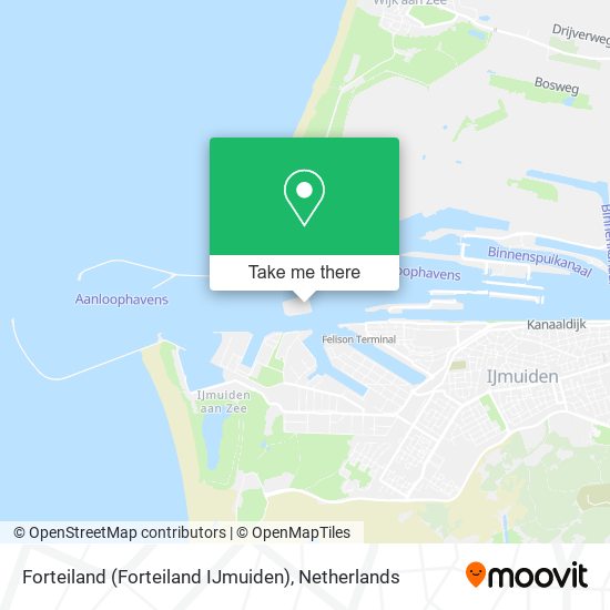 Forteiland (Forteiland IJmuiden) map