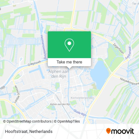 Hooftstraat map