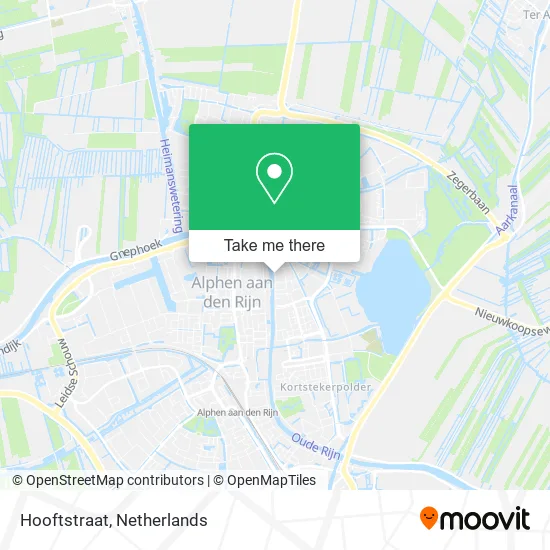 Hooftstraat map