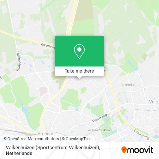 Valkenhuizen (Sportcentrum Valkenhuizen) map