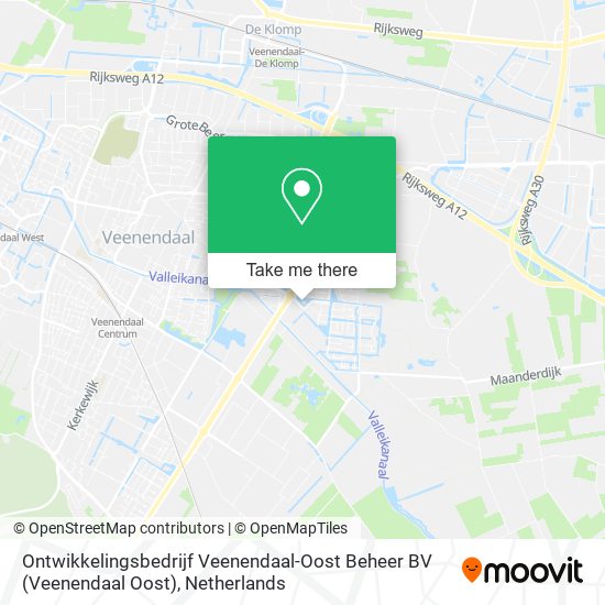 Ontwikkelingsbedrijf Veenendaal-Oost Beheer BV (Veenendaal Oost) map