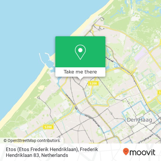 Etos (Etos Frederik Hendriklaan), Frederik Hendriklaan 83 map