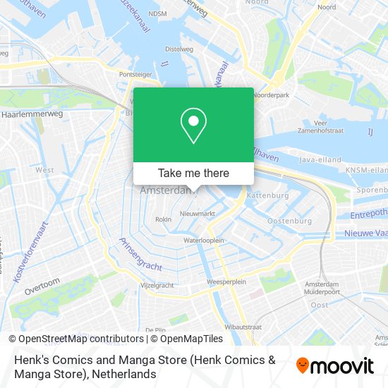 Henk's Comics and Manga Store (Henk Comics & Manga Store) map