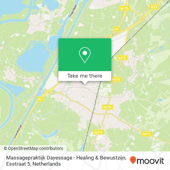 Massagepraktijk Dayessage - Healing & Bewustzijn, Esstraat 5 Karte