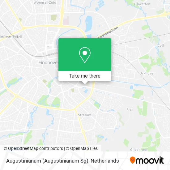 Augustinianum (Augustinianum Sg) map
