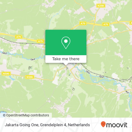 Jakarta Going One, Grendelplein 4 map