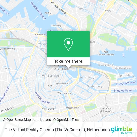 The Virtual Reality Cinema (The Vr Cinema) map