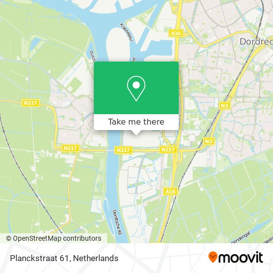 Planckstraat 61 map