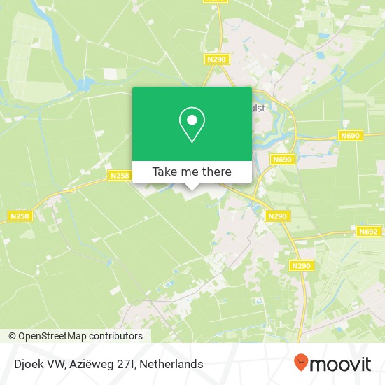 Djoek VW, Aziëweg 27I map