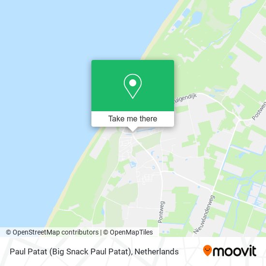 Paul Patat (Big Snack Paul Patat) map