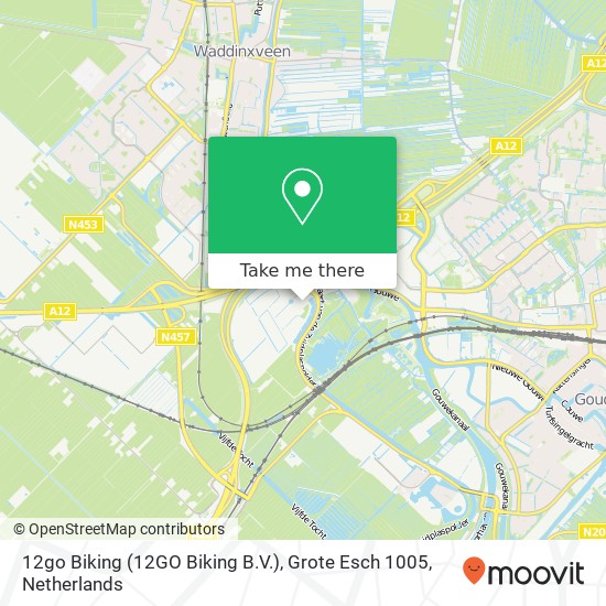 12go Biking (12GO Biking B.V.), Grote Esch 1005 Karte