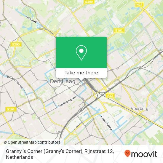 Granny 's Corner (Granny's Corner), Rijnstraat 12 map