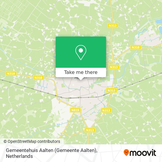 Gemeentehuis Aalten (Gemeente Aalten) map