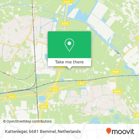 Kattenleger, 6681 Bemmel map