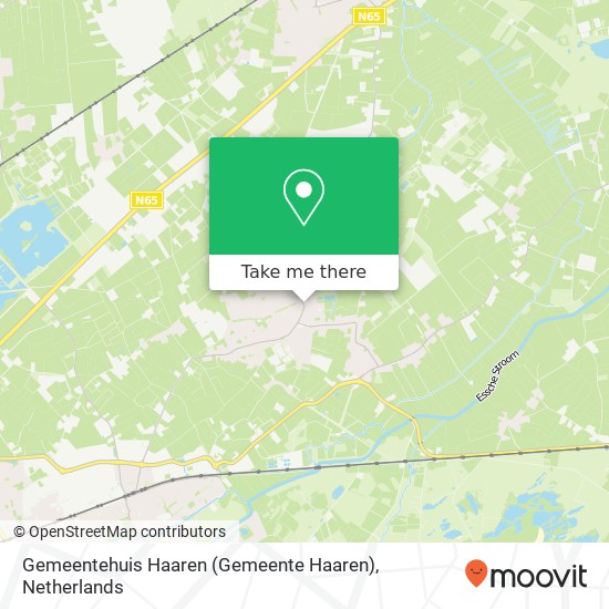 Gemeentehuis Haaren (Gemeente Haaren) Karte